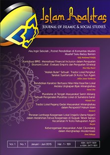 Journal Islam Realitas