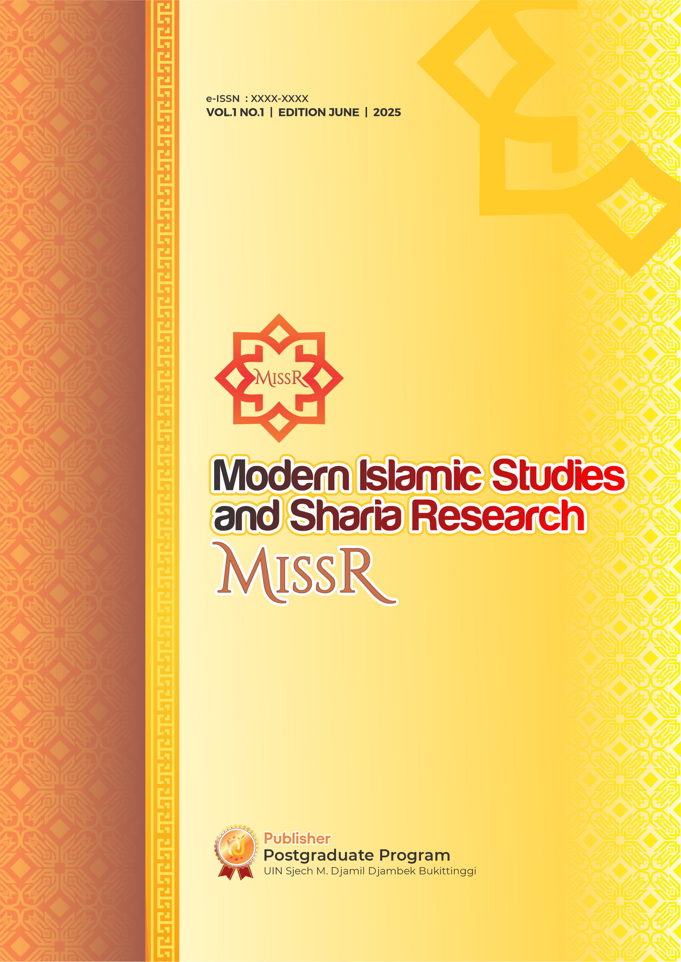 Modern Islamic Studies and Sharia Research